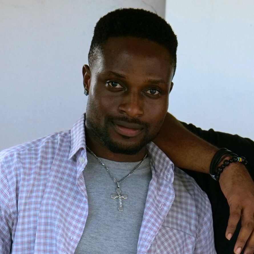 Bocsx as Alex on the set of Nollywood Series UniLife. Nigerian University Series. UniLife Drama Series.