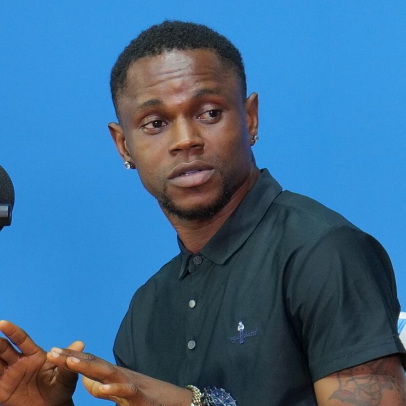 Money Bagz, Actor and Singer during 9jaStudio Screen Acting Boot camp 2.